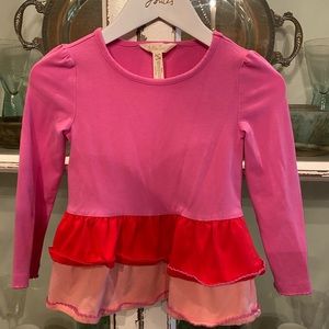Matilda Jane Rosy Glow Tunic / Shirt - size 4